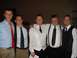 1983 Ford F-250 - A group of five men dressed in formal attire stand together for a photograph.