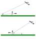 2003 Ford Crown Victoria - Diagram illustrating kite flying with a person and a kite in two distinct positions.