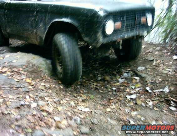 1972 Ford Bronco front grille and headlights
