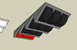 The switch panel I want to mount on the roof, between roll cage bars and behind the radio and siren.