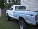 1988 Ford Bronco - This Ford pickup truck has a two-tone paint scheme with primer gray rear fenders.