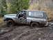 1988 Chevrolet Blazer - A 1980s Chevrolet K5 Blazer is stuck deep in the mud off-road.