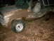 1988 Chevrolet Blazer - This SUV is heavily covered in mud, suggesting it has been driven off-road.