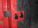 1989 Chevrolet Blazer - This is a close-up view of the interior door latch mechanism and a rubber bumper on a vehicle.
