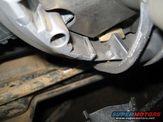 Close-up of ATV CVT housing with some wear and tear