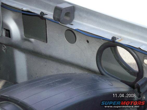 As you can see, inner fender also drilled.