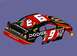 2004 Jeep Wrangler - This is a digital rendering of a Dodge Avenger race car body with various sponsor decals.