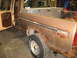 1978 Ford F-250 - This pickup truck shows significant rust damage along the lower body panels and wheel wells.