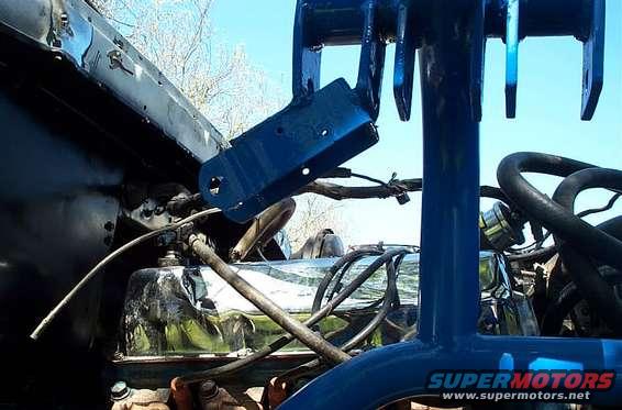 Front shock mount.  They need to make longer shocks still.  