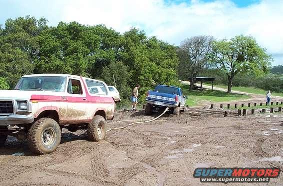 Doin a fine job of pullin out a Chevy.