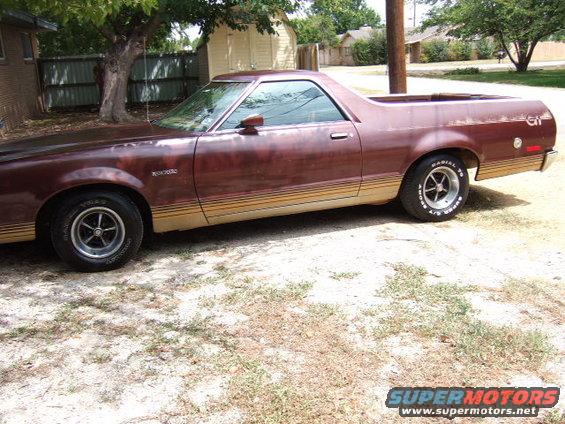 Here we have a rare ONE OWNER 1979 Ford Ranchero GT , Brougham. North Texas car it's whole life, belonged to local elderly gentleman that passed away a few years ago, and the car was parked. The original Texas title, have the warranty card and owners manual. Less than 25,000 miles!! It still had the stock 1979 fomoco spark plug wires !!! 351 Windsor small block,14" Magnum 500 wheels, it has 1979 hoses going to the brake booster, car has some hail dents on the hood and roof, the Texas sun has taken its toll on the dash pad, and faded a little of the interior. IF you want a running and driving rare restoration project, here you go. It has Tilt & Cruise, cruise works. It has a new Heater/A/C control. Changed the oil, winterized. I installed new plugs and wires, rebuilt carb, but kept the 1979 wire set. Installed new valve cover gaskets. It runs and drives great. It has the custom instrument package for 1979. Only $3250
Please only serious inquiries.
Call; 817 560 1155

SCAMMERS YOUR EMAILS WILL BE SENT TO THE U. S. SECRET SERVICE!!!!!!!!!!!!!!!!!!!
