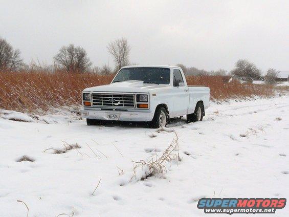 047.jpg Just a picture of the truck hanging out in the snow.