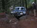 1989 Ford Bronco - A 1989 Ford Bronco tackles a challenging off-road course during a Winterfest event.