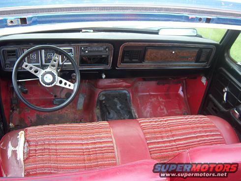 Interior- Front Cab