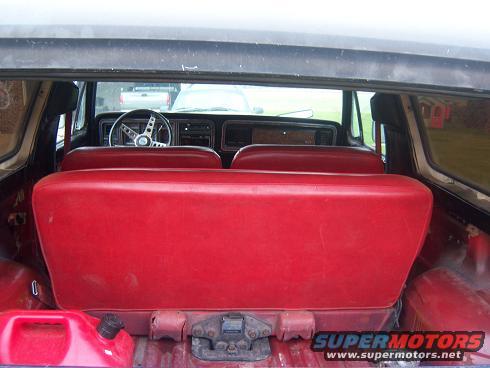 Interior- Back Half