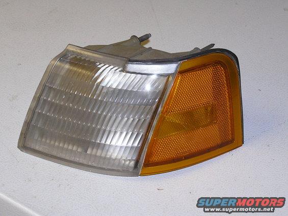 Left Front Corner Signal light cover. Stock