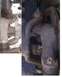 1979 Ford Bronco - Close-up view of a vehicle's ball joint assembly, showing mechanical components.