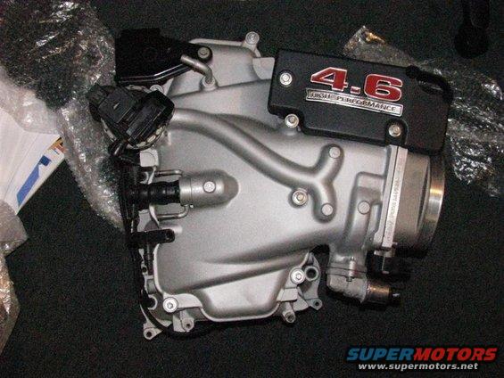 4.6 High Performance intake manifold with electrical connectors and sensors