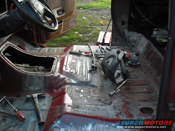 getting ready to bedliner