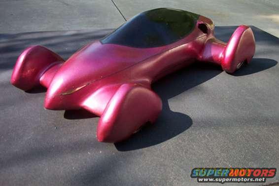 osprey_threequarter.jpg The Honda Osprey Evolution II Sport hybrid sportscar. 2 pass. (tandem), 750cc 32v V4 with IMA electric motor, and flexfuel capability.
