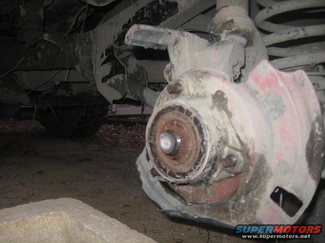 img_2838.jpg this is what happens when new wheel bearings lock up...going 50