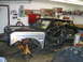 1992 Ford Mustang - This modified Ford Bronco is undergoing a build-up, with its body and interior clearly visible.