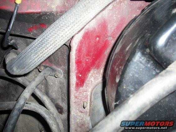 unfortunately no precut hole for my master cylinder