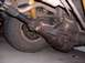 1983 Ford Bronco - Close-up view of a vehicle's rear axle and driveshaft components.