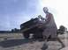 My budd Bill, trying to hold up my truck...