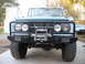 Warn winch, custom bumper, 1 ton steering.