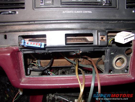 Rather than trying to re-use the stock wiring and wimpy stock amp, I ran 4 dedicated speaker wires to each speaker. Like I said, the difference between the new unit and the stock radio is "very good" compared to muted mumblings through a wall. Take the stock radio out and pitch it in the river.