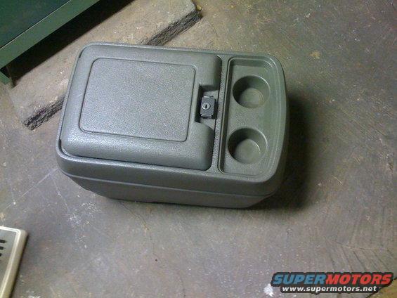 80/91 Gray center console