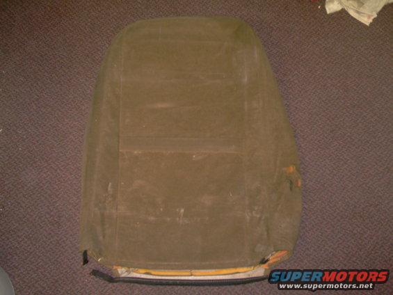 Seat Cover Brown back