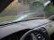 1995 Ford Bronco - Hit rock at 70+ mph. Little glass shards went all the way back to the parcel shelf under the rear window