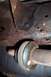 1990 Ford Bronco - The rot holes are circled in red