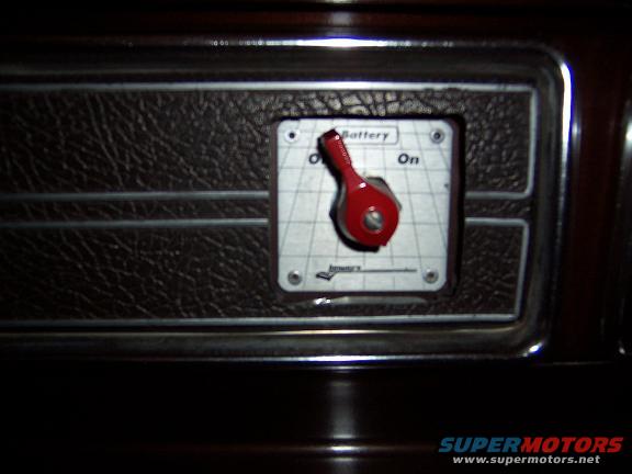 safety shut-off switch