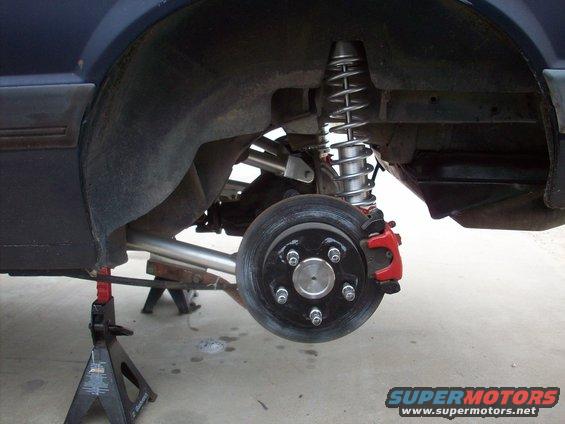 Rear disc & coilover setup 
