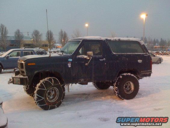 img_0103.jpg It may not look like a bunch of snow, but it was mosly ice under that.  ALSO we had about 15 inches or so of it, so man what a bunch of fun.  I only chained for about 3 days out of the 14 we had.  GOOD TIMES!!!