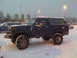 1986 Ford Bronco - It may not look like a bunch of snow, but it was mosly ice under that. ALSO we had about 15 inches or so of it, so man what a bunch of fun.…