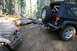 1986 Ford Bronco - Anchoring the jeep so that when she was pulling someone else she wouldn't slide. Which is what she was doing before. She also didn't know h…