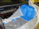 2004 Volkswagen Passat - Fiber glass going in. This is where the sub will go...