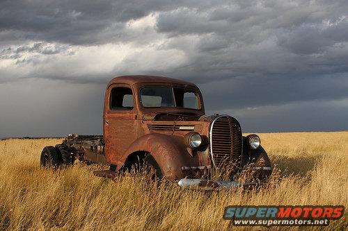 Nice Random pic of a 1939 Ford Truck in the Canadian Prarie