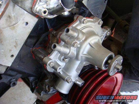 aluminum water pump