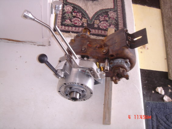 KluneV with NP205F twin stick, clocked for max. clearance