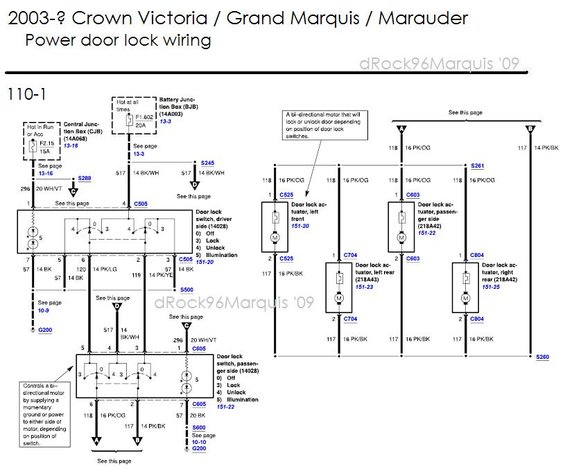 1996 Mercury Grand Marquis Panther Body/Chassis/MISC ... 62 lincoln window wiring diagram 