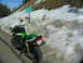 1981 Kawasaki Bayou - 8000 feet and snow