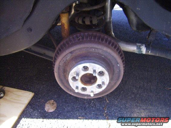 1in Spacers on the Back to correct the funky OEM tuck