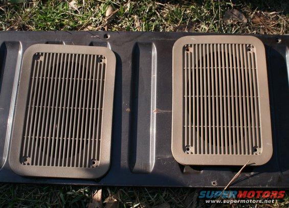 these go with rear panels
