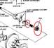1990 Ford Bronco - This diagram illustrates various vehicle drivetrain components, including a driveshaft and universal joint assembly.