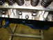 1968 Mercury Cougar - Close-up view of an engine block, showing spark plugs and a visible casting number.